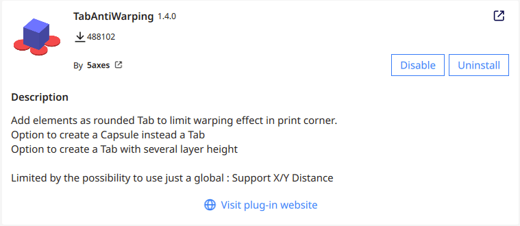 30 Tab Anti Warping